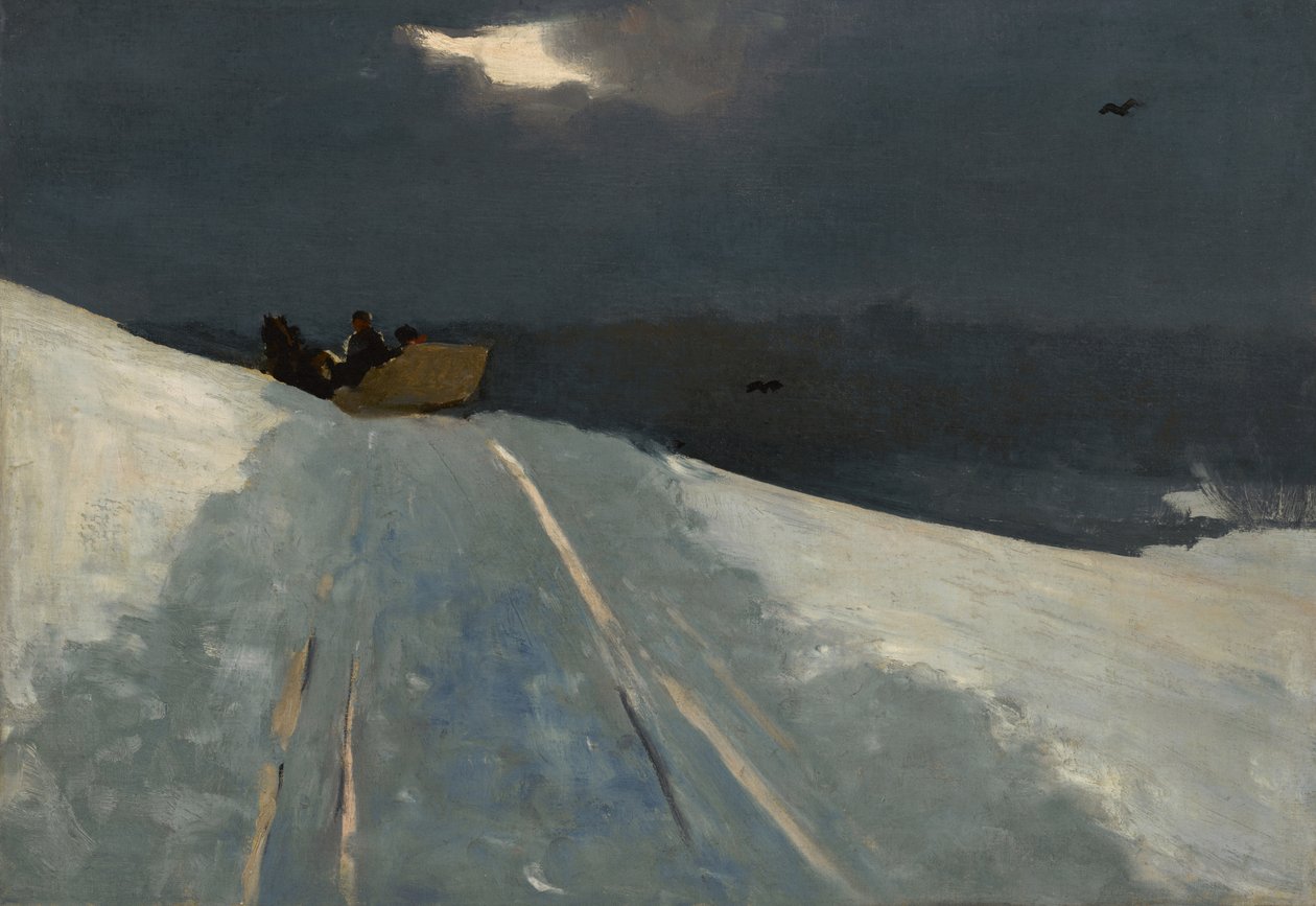 Kulig, ok. 1890-95 autorstwa Winslow Homer