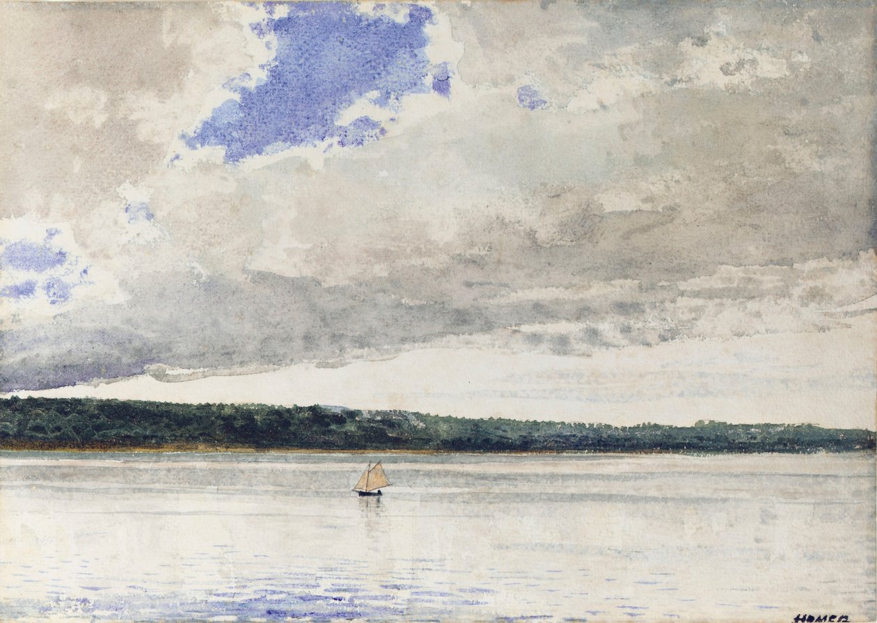Mały Slup, 1880 autorstwa Winslow Homer