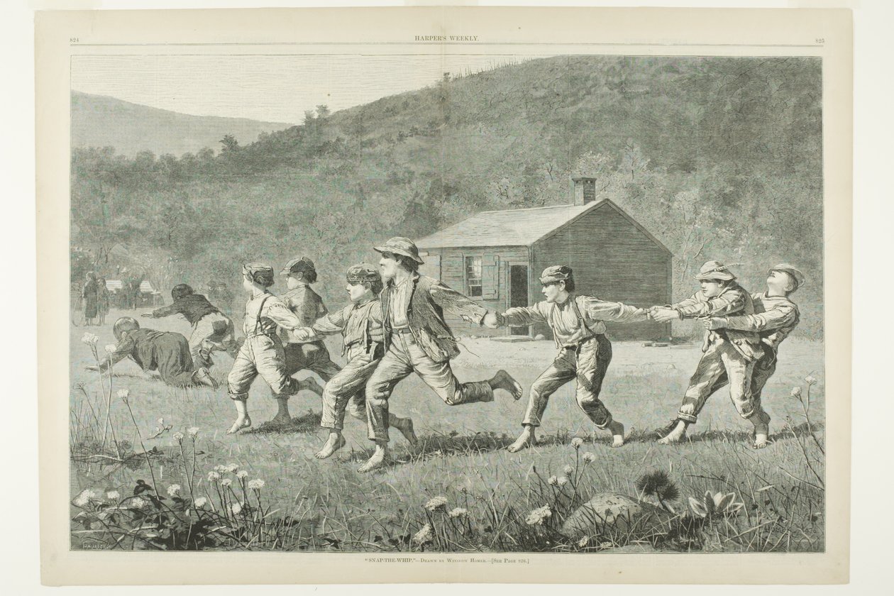 "Snap-the-Whip" autorstwa Winslow Homer