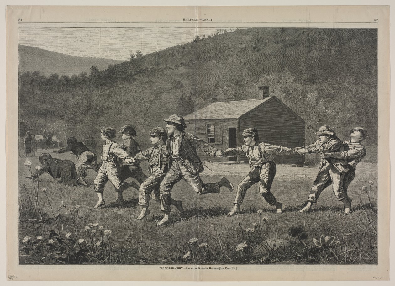 „Snap-the-Whip” autorstwa Winslow Homer