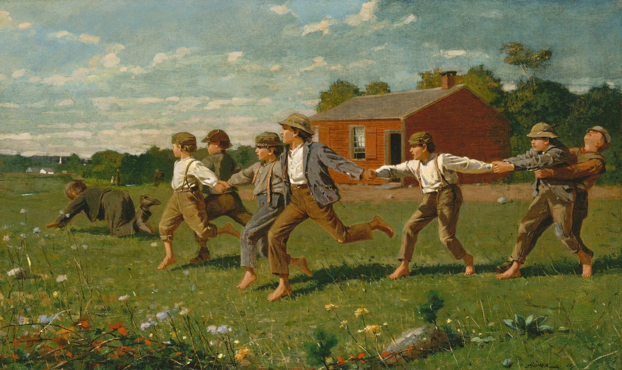Zatrzaśnij bicz, 1872 autorstwa Winslow Homer