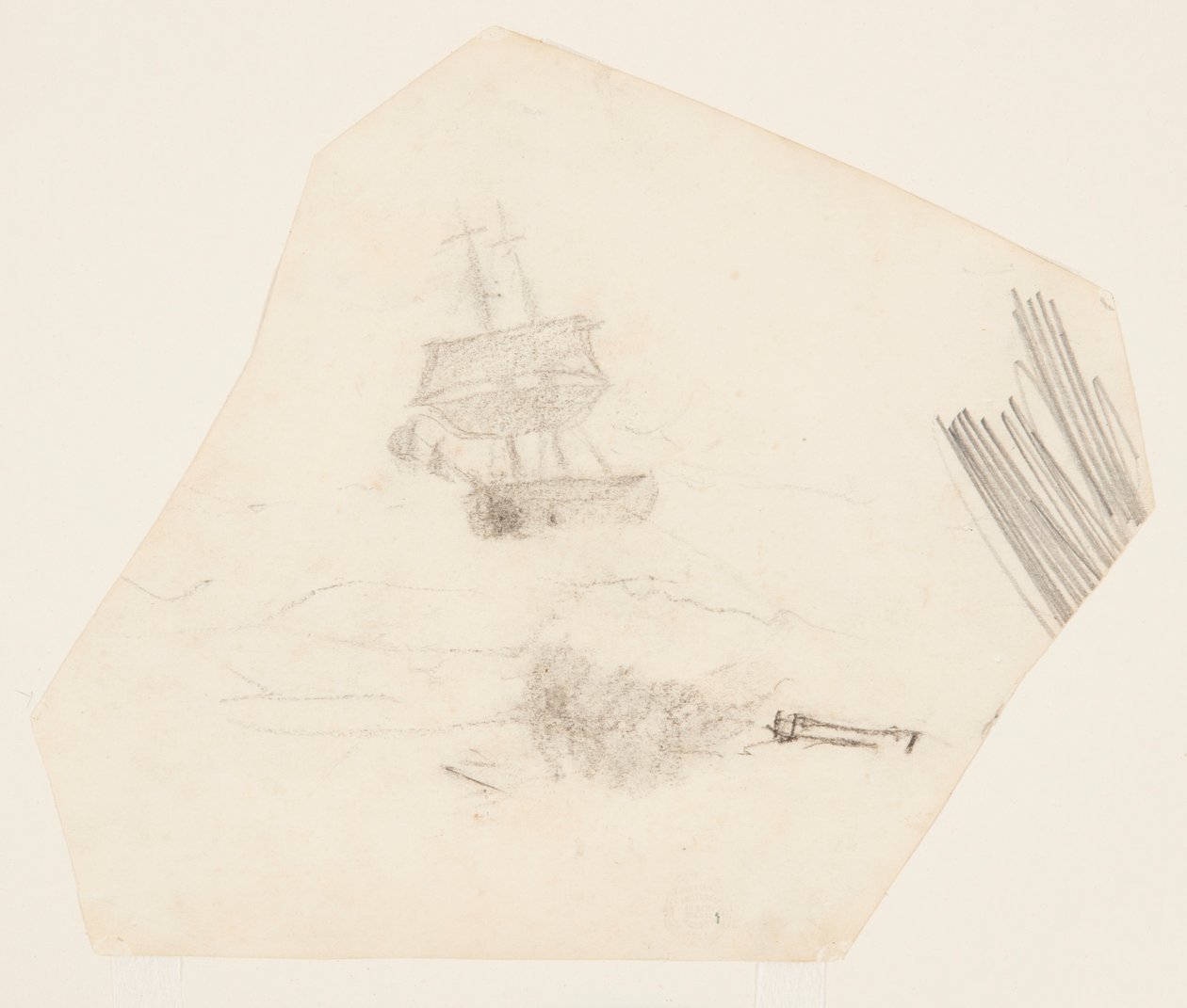 Square Rigger na wzburzonym morzu autorstwa Winslow Homer