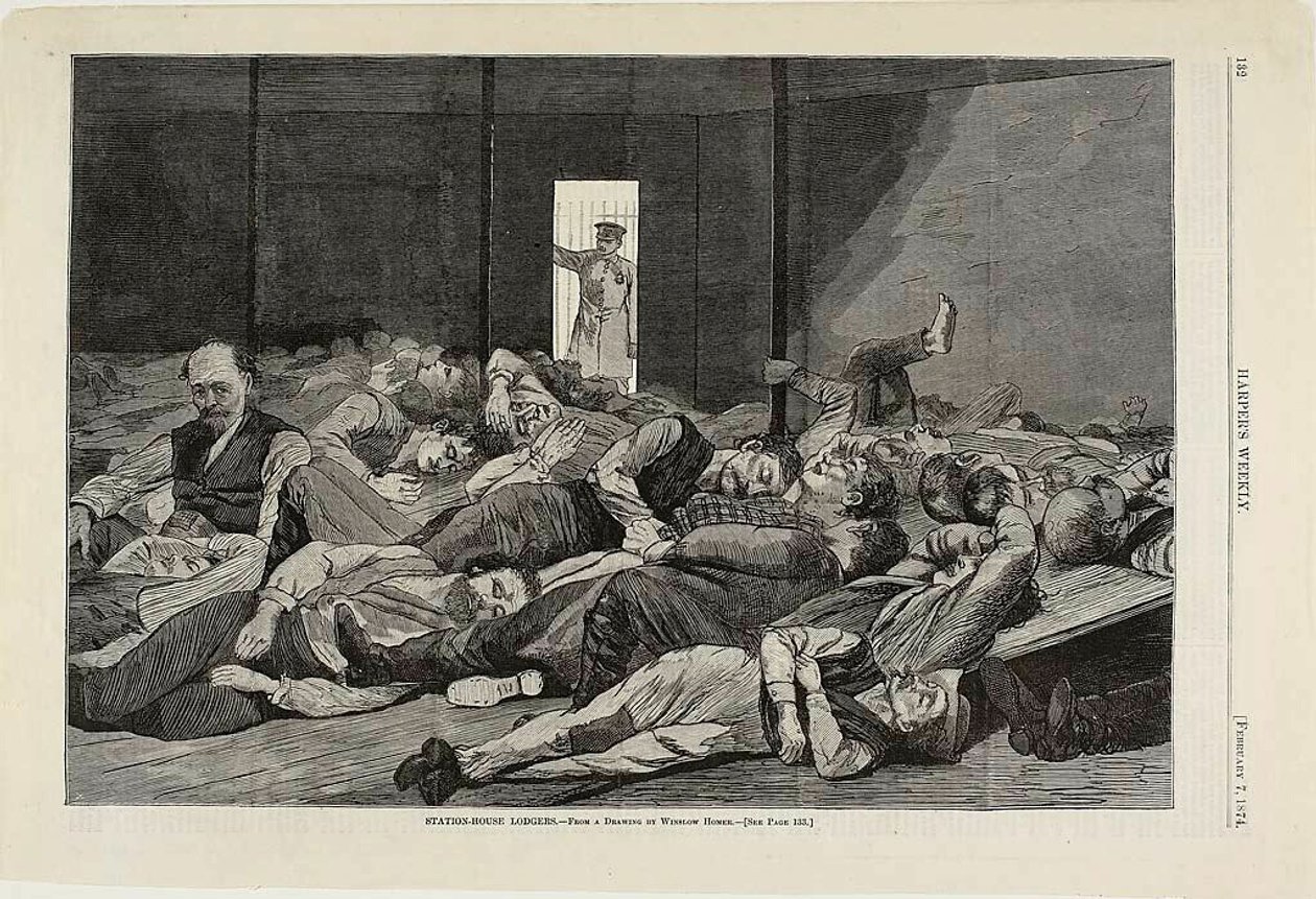 Station House Lodgers autorstwa Winslow Homer