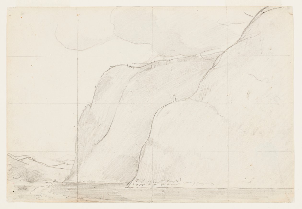 Studium dla „Przylądek Trinity, rzeka Saguenay” autorstwa Winslow Homer