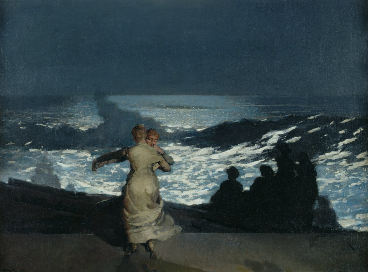Letnia noc, 1890 autorstwa Winslow Homer