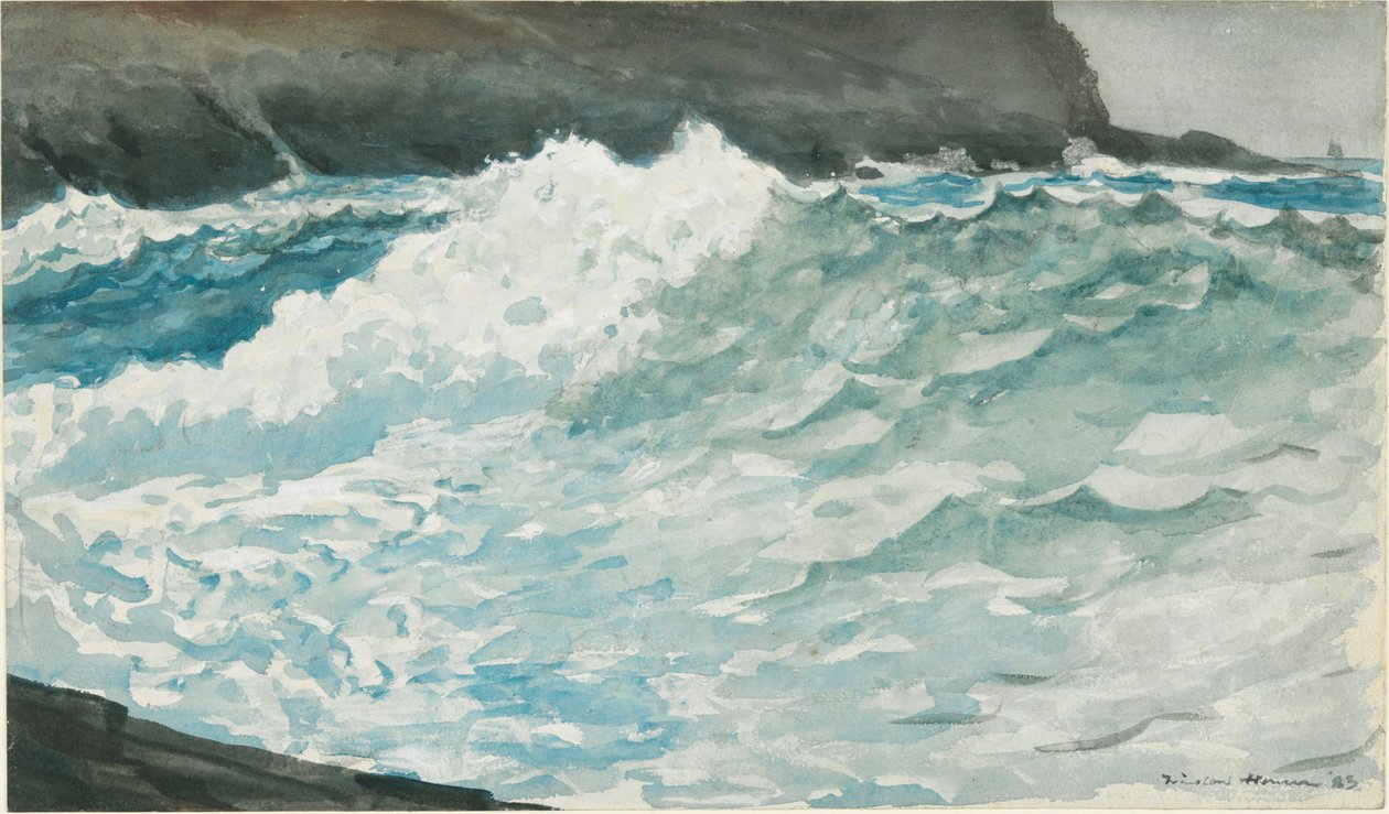 Surf, Prout autorstwa Winslow Homer