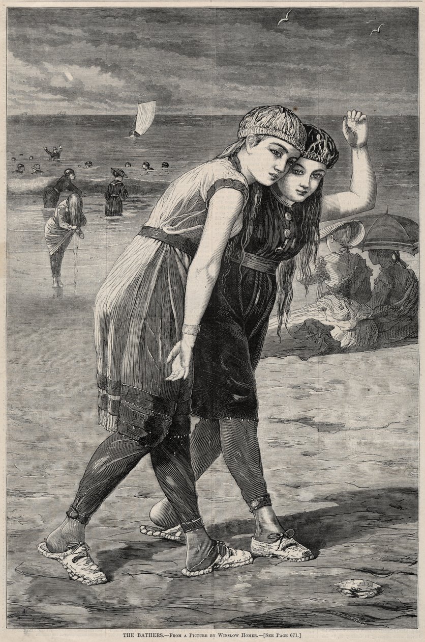 „Kąpiące się” autorstwa Winslow Homer