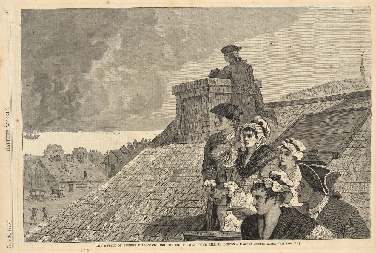 Bitwa o Bunker Hill autorstwa Winslow Homer
