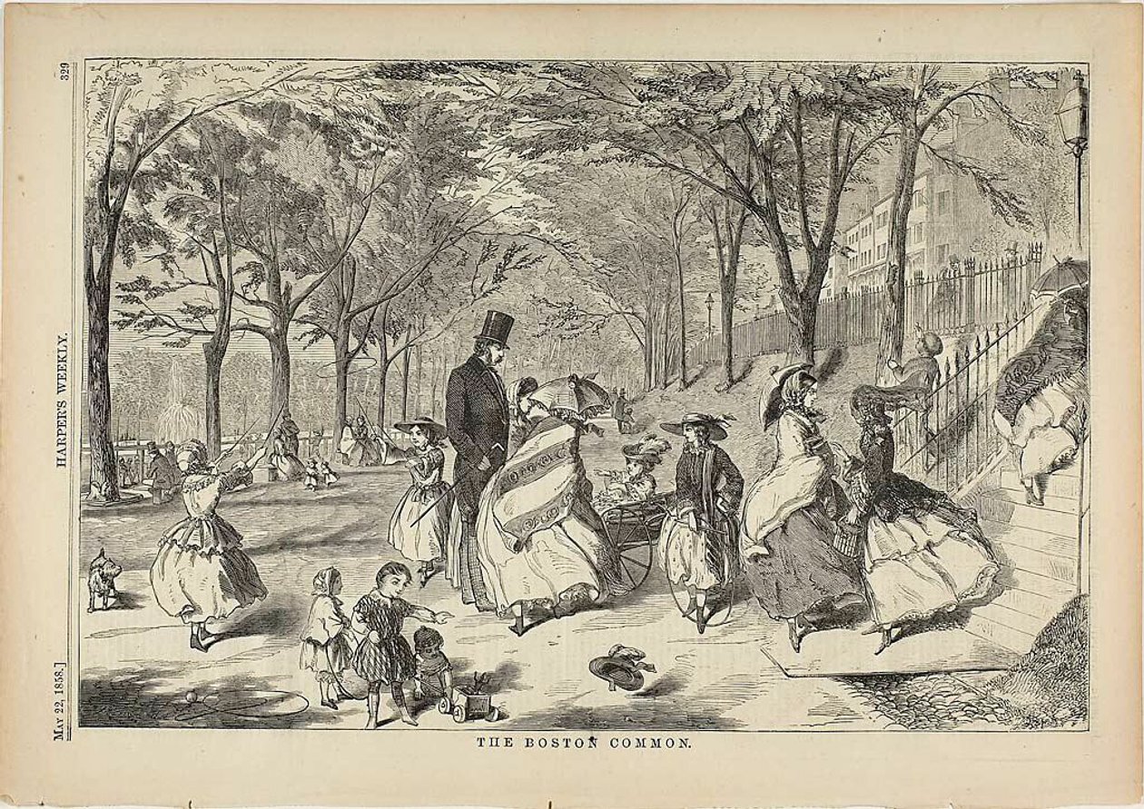 Boston Common autorstwa Winslow Homer