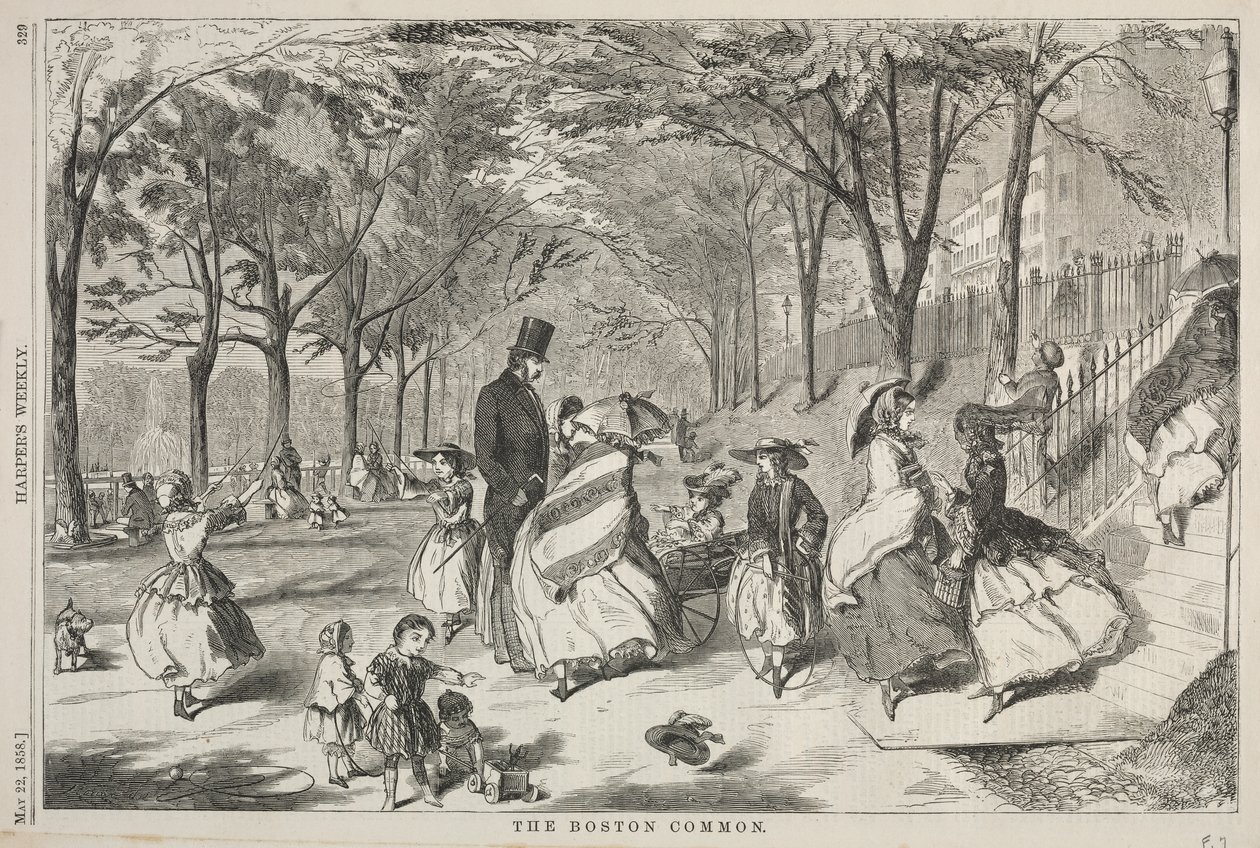 Boston Common autorstwa Winslow Homer