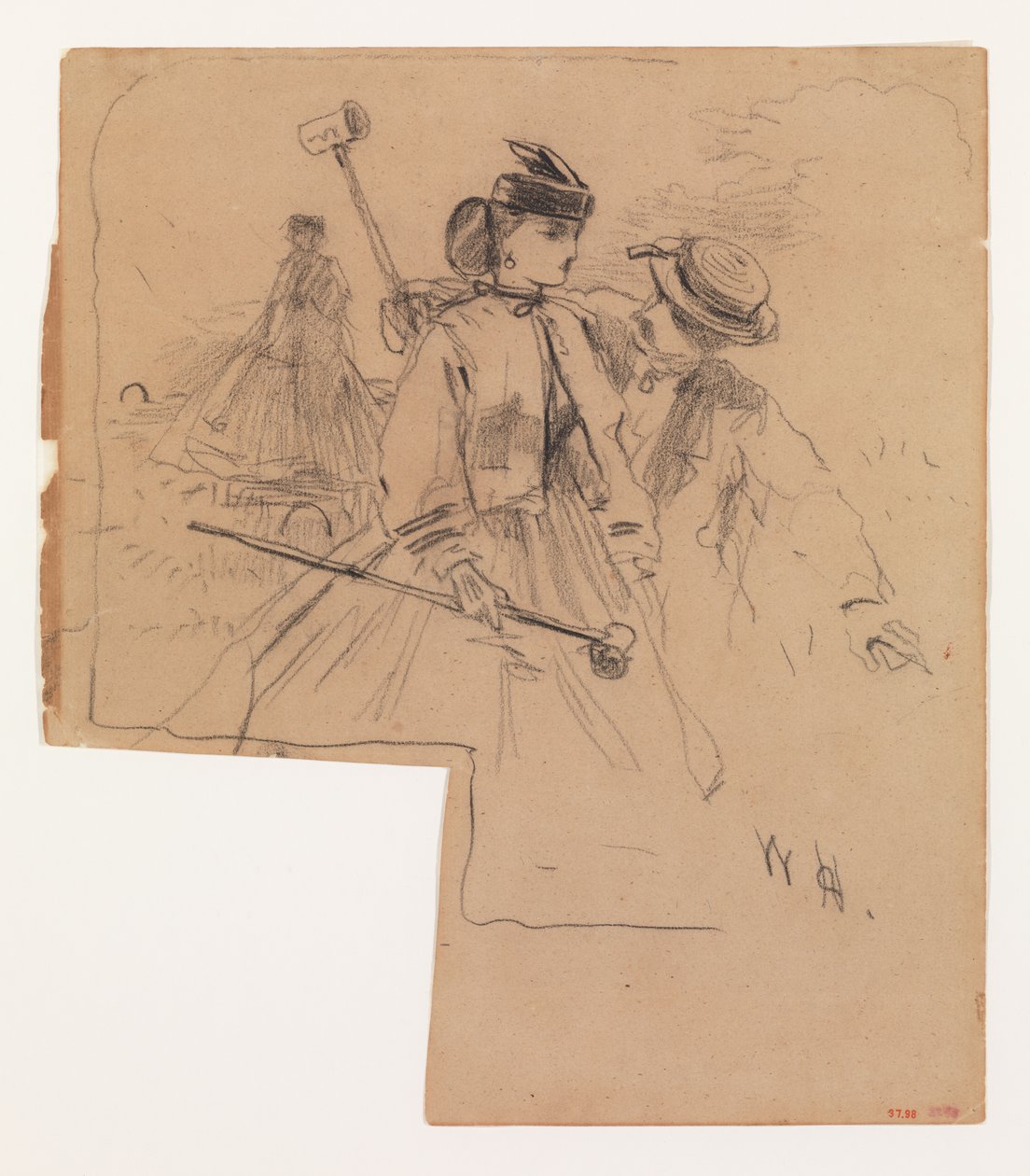 Die Krocketspieler autorstwa Winslow Homer