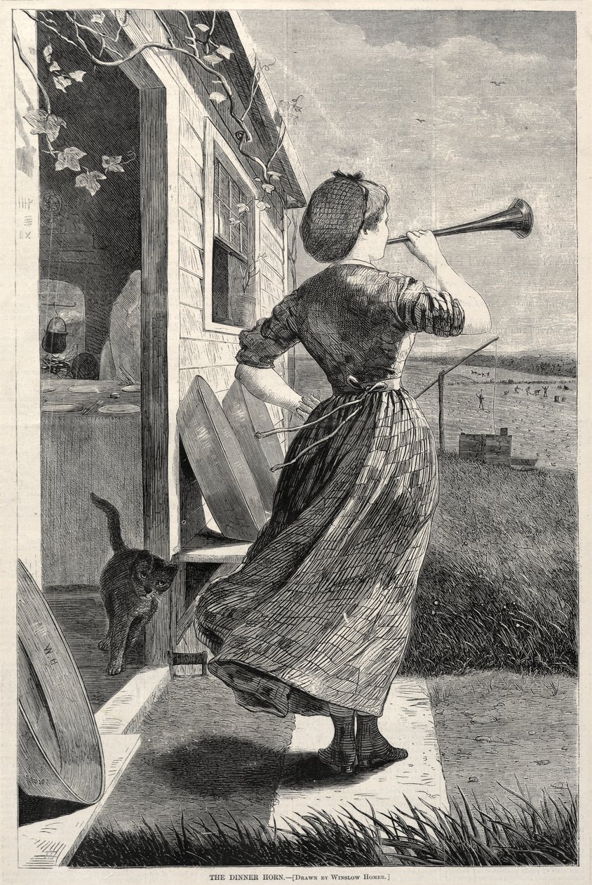Róg obiadowy autorstwa Winslow Homer