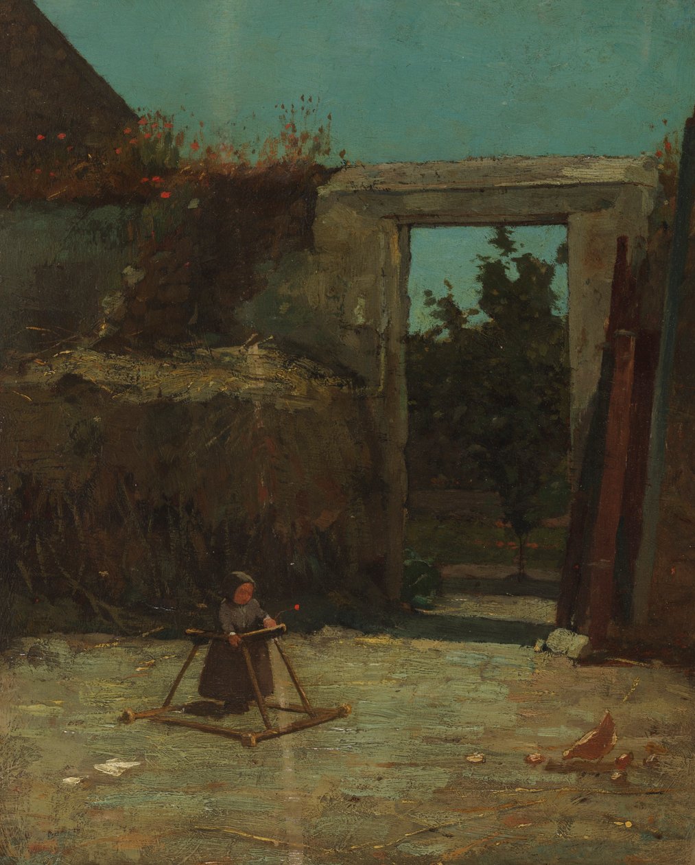 Francuska zagroda autorstwa Winslow Homer