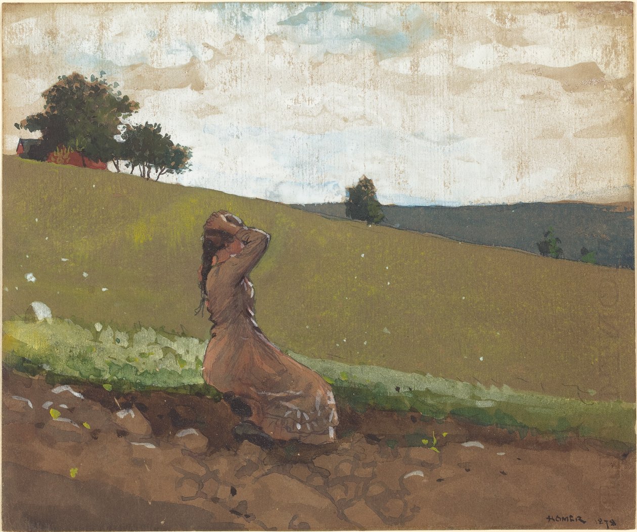Zielone Wzgórze autorstwa Winslow Homer