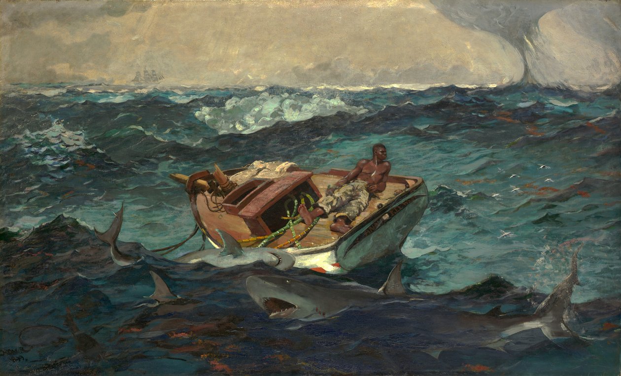 Prąd Zatokowy, 1899. autorstwa Winslow Homer