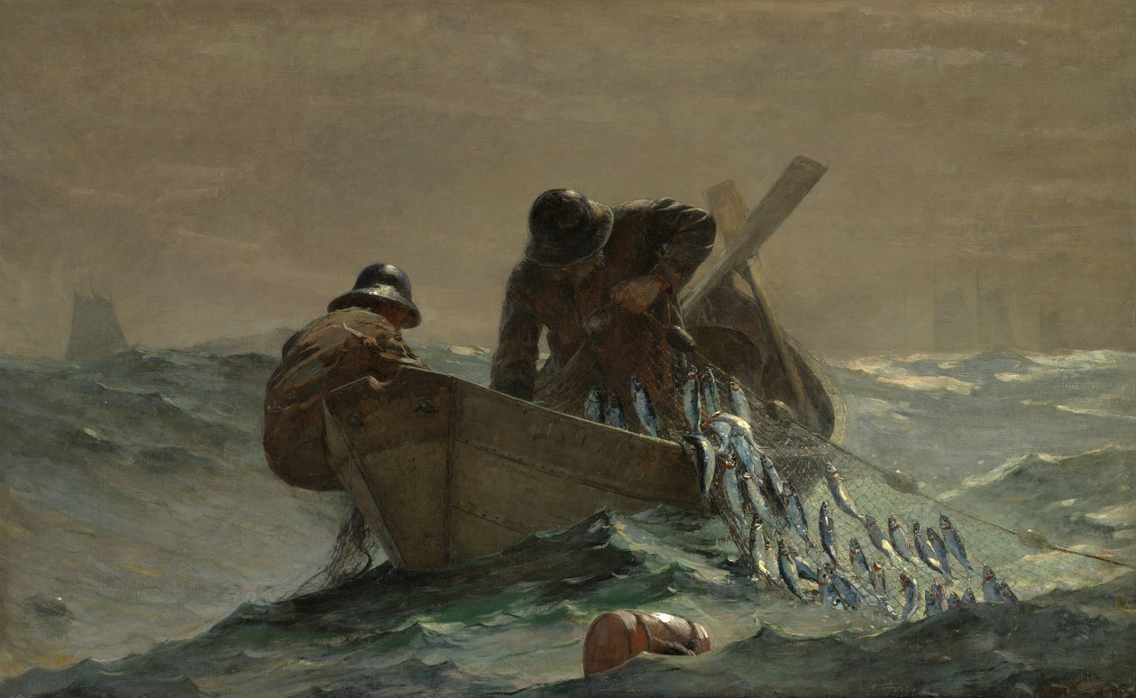 Sieć śledziowa autorstwa Winslow Homer