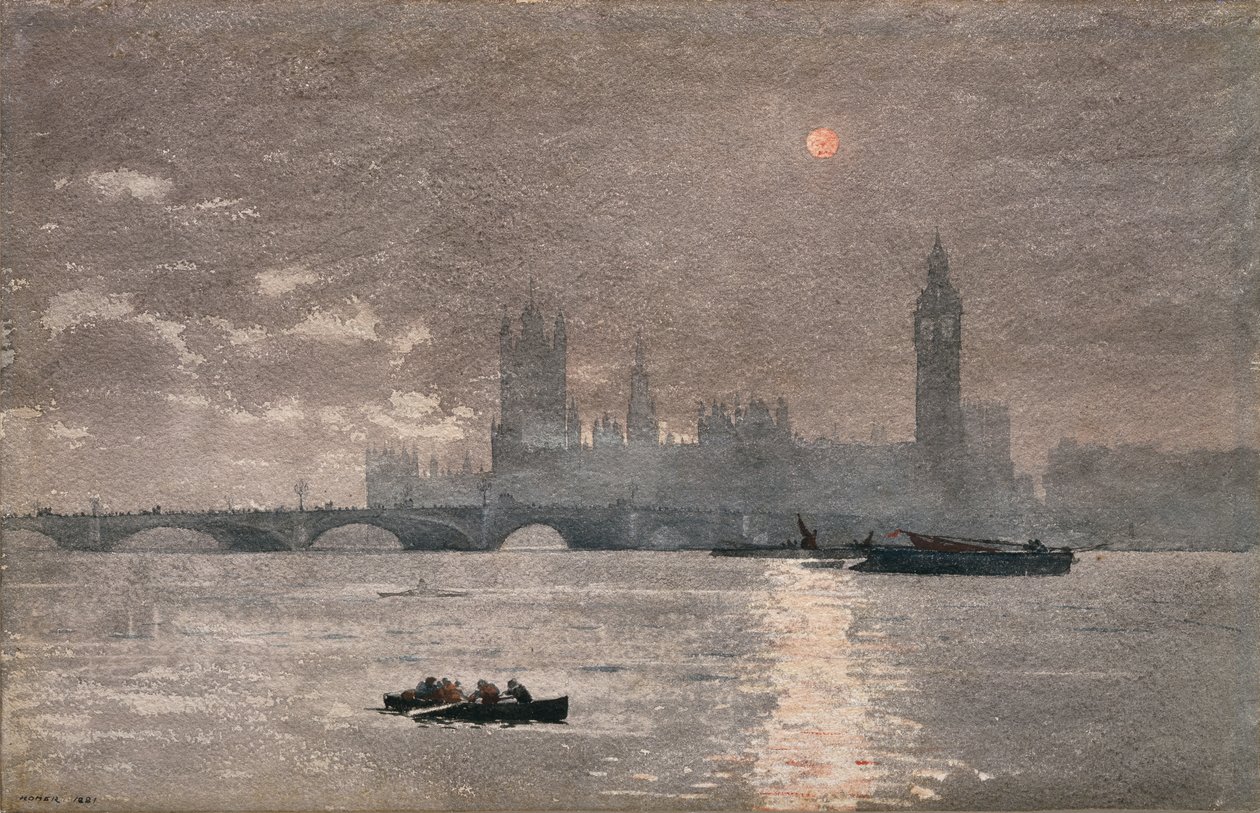 Budynki Parlamentu autorstwa Winslow Homer