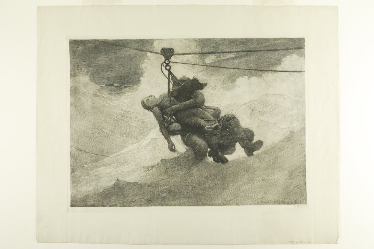 Linia życia autorstwa Winslow Homer