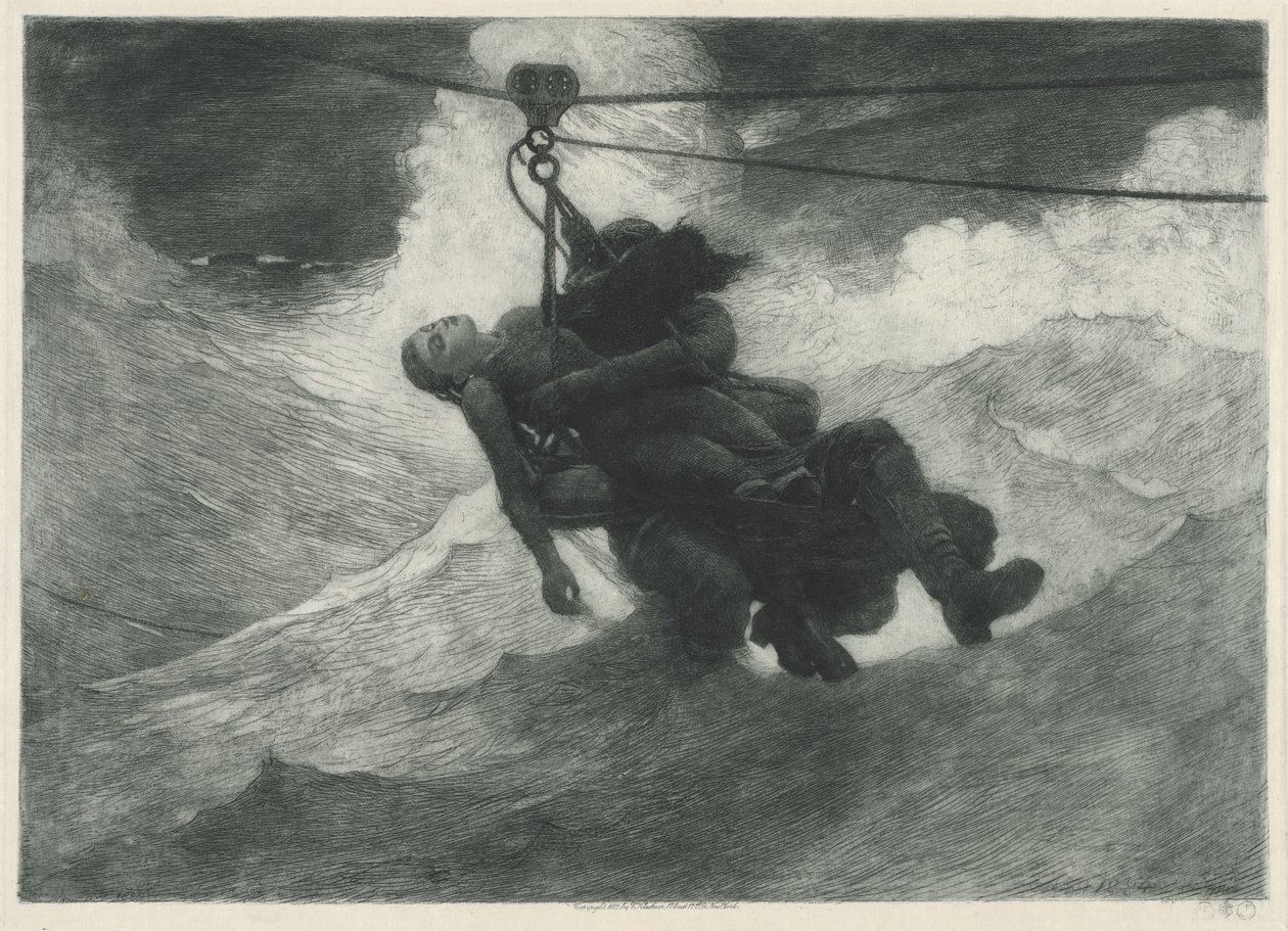 Linia życia autorstwa Winslow Homer
