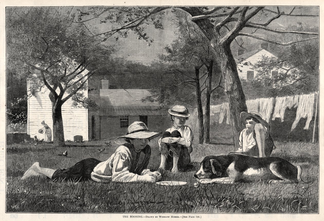 „Nooning” autorstwa Winslow Homer