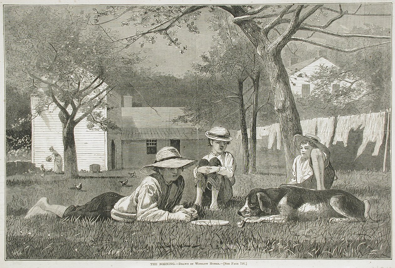 Południowy odpoczynek autorstwa Winslow Homer