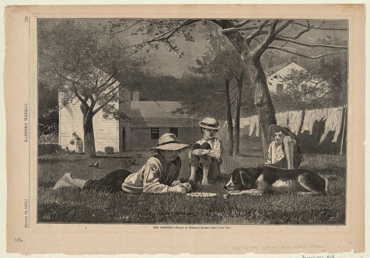 Południe, od Harper autorstwa Winslow Homer