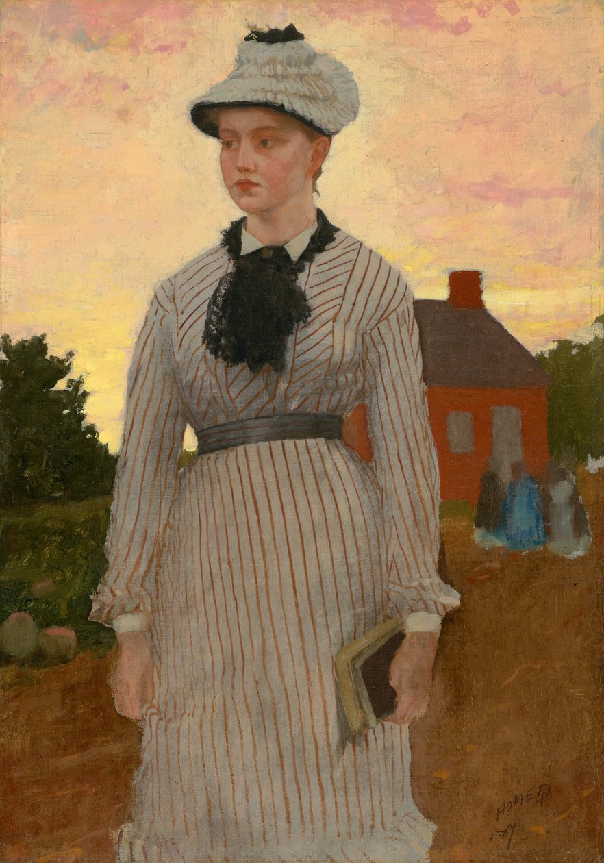 Czerwony Dom Szkolny autorstwa Winslow Homer