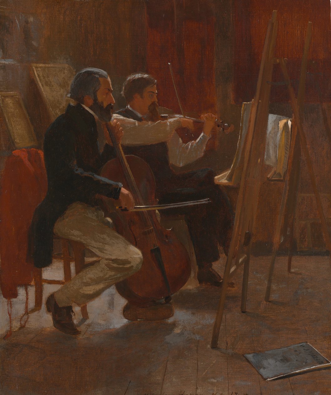 Pracownia, 1867. autorstwa Winslow Homer