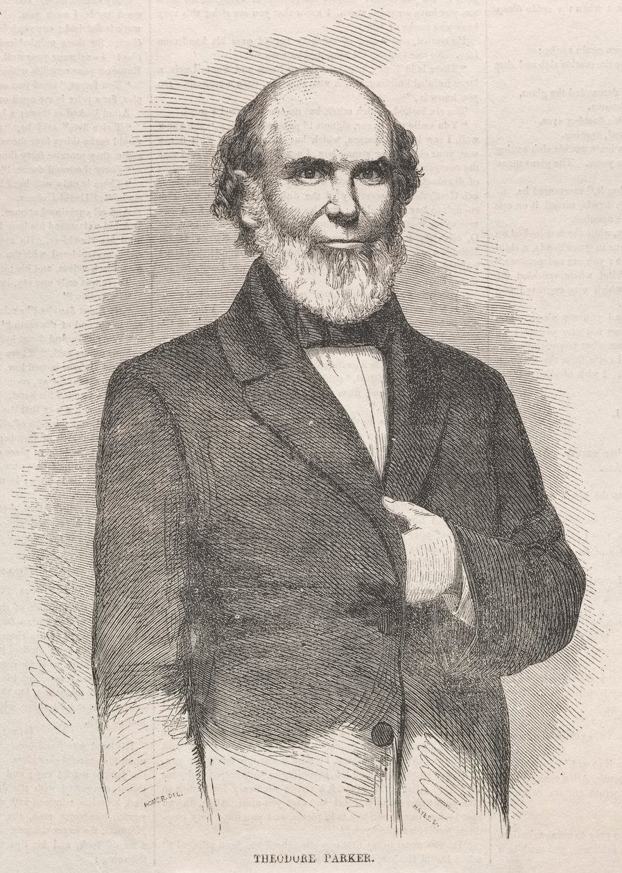 Teodor Parker, 1858. autorstwa Winslow Homer