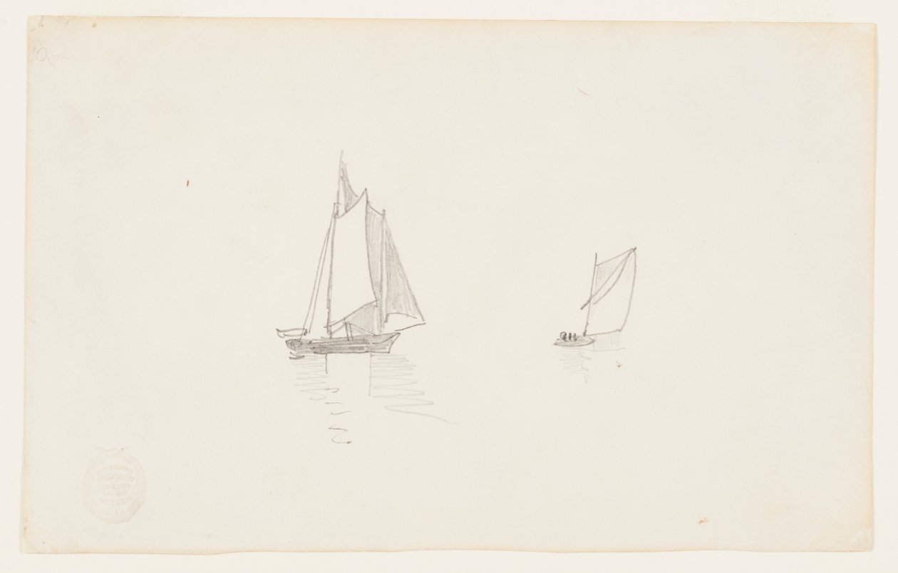 Dwumasztowy szkuner autorstwa Winslow Homer