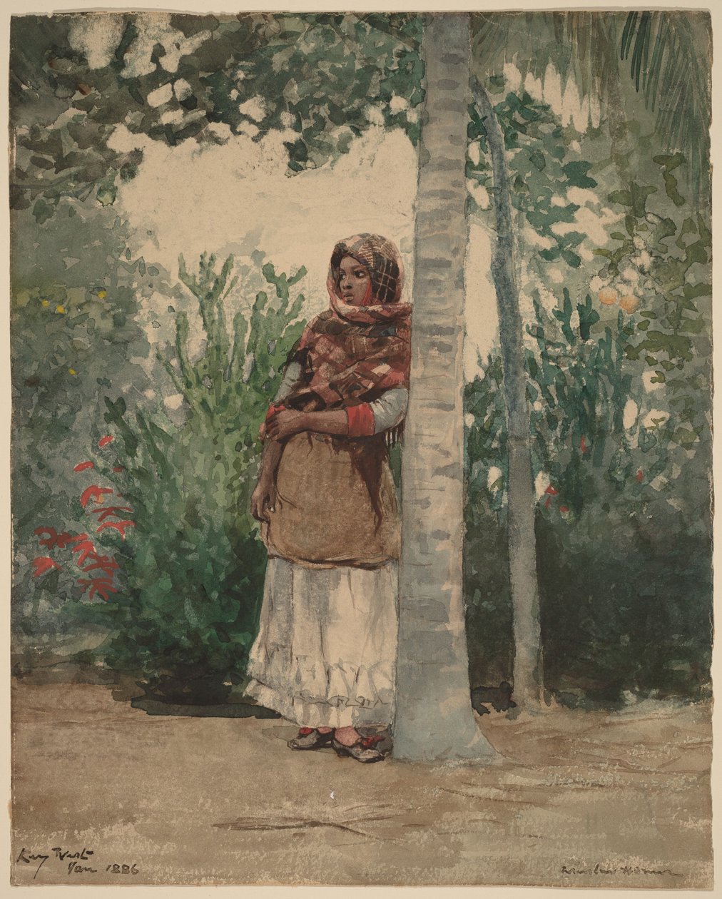 Pod palmą autorstwa Winslow Homer