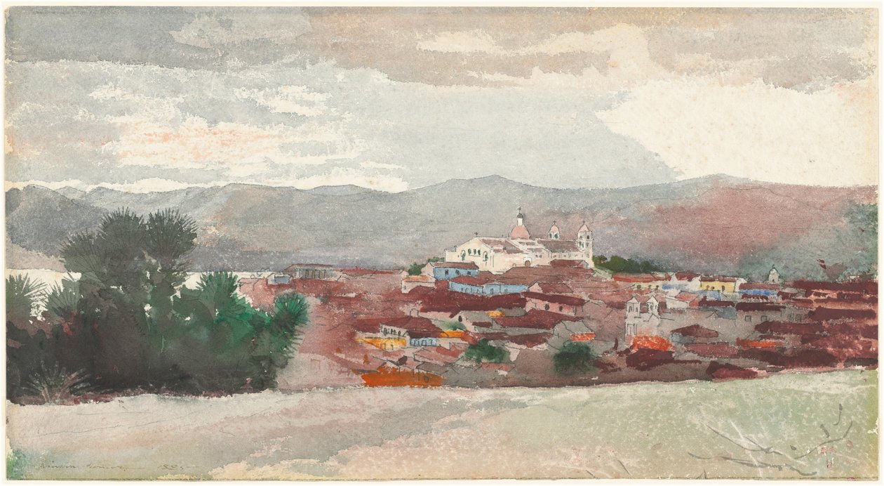 Widok na Santiago de Cuba autorstwa Winslow Homer