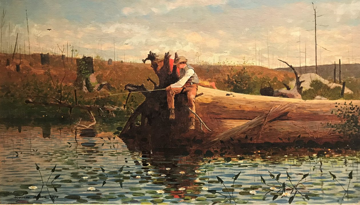 Czekając na kęs autorstwa Winslow Homer