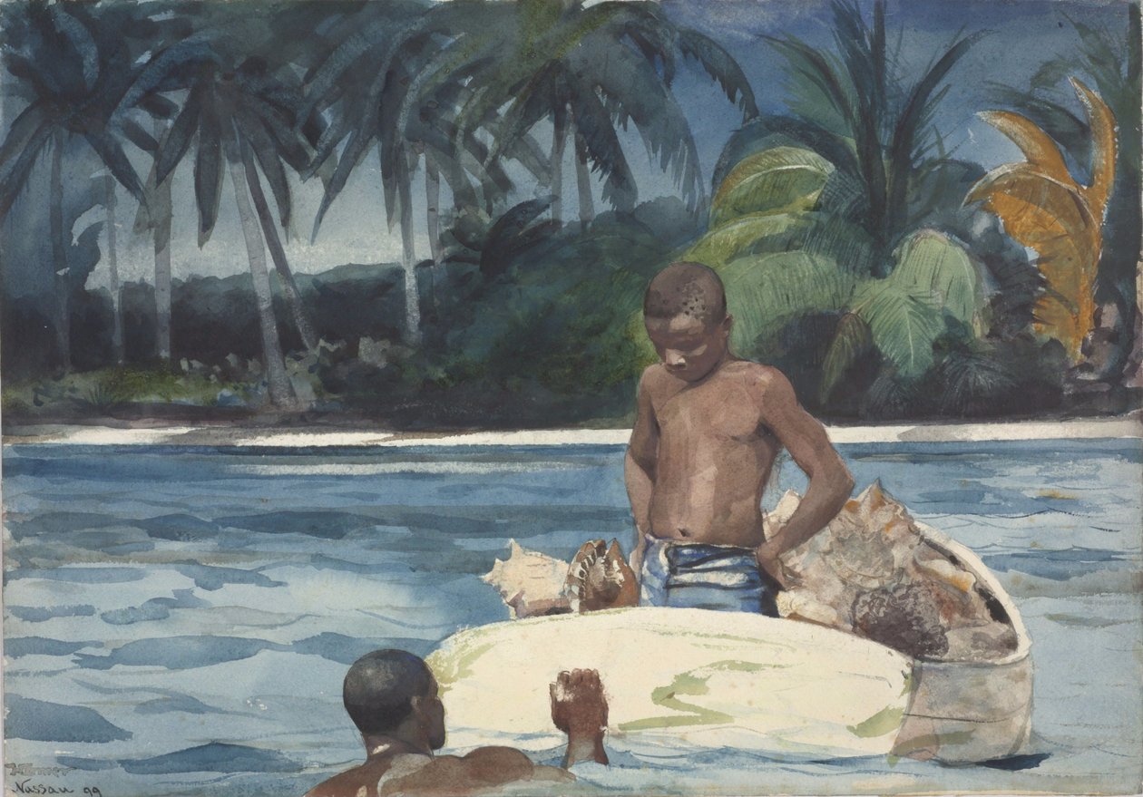 West India Divers autorstwa Winslow Homer