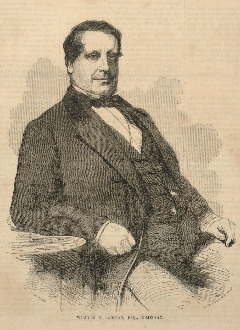 William E. Burton, Esq., komik, z Ballou
