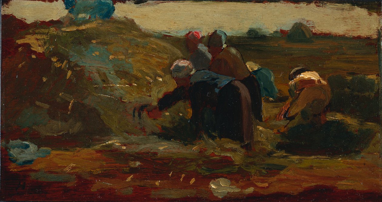 Kobiety pracujące na polu autorstwa Winslow Homer