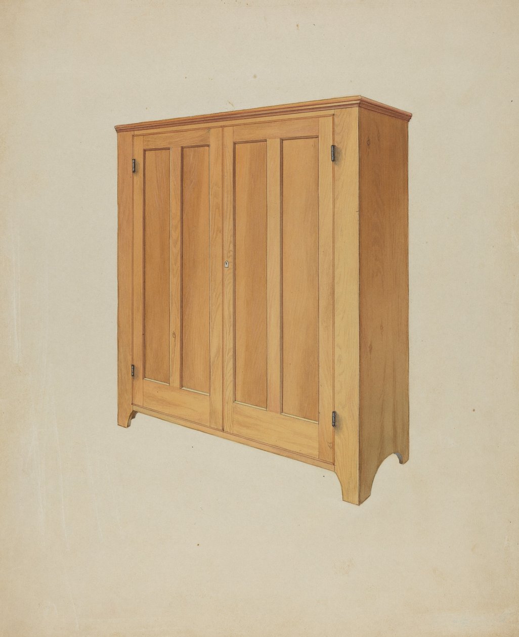 Szafka wibracyjna, ok. 1937. autorstwa Winslow Rich