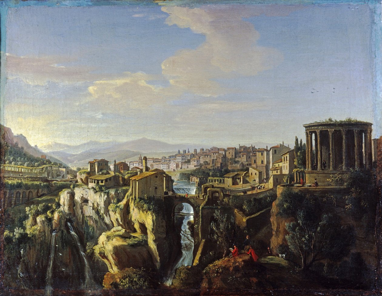 Widok Tivoli, 1700 autorstwa Wittel