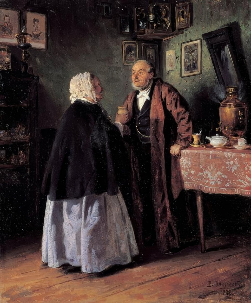 Życzliwy autorstwa Wladimir Jegorowitsch Makowski