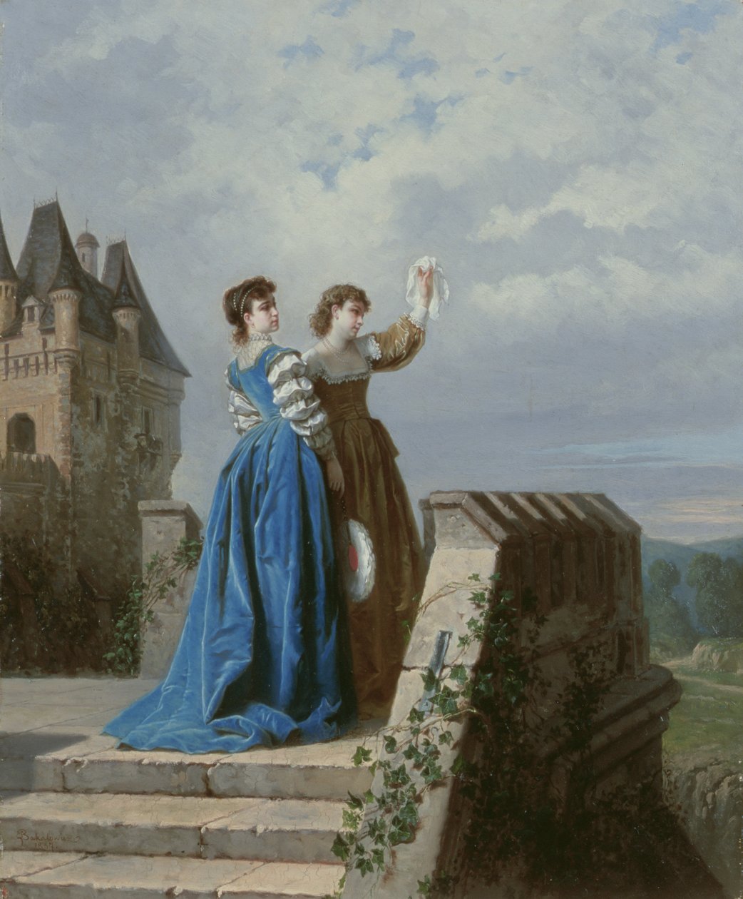 Żegnaj, 1867 autorstwa Wladyslaw Bakalowicz