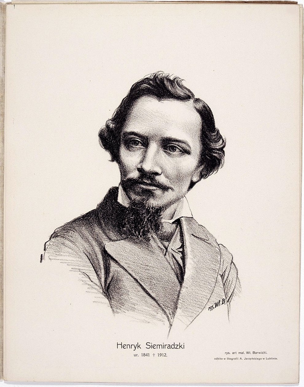 Henryk Siemiradzki 1843-1902, 1917 autorstwa Wladyslaw Barwicki