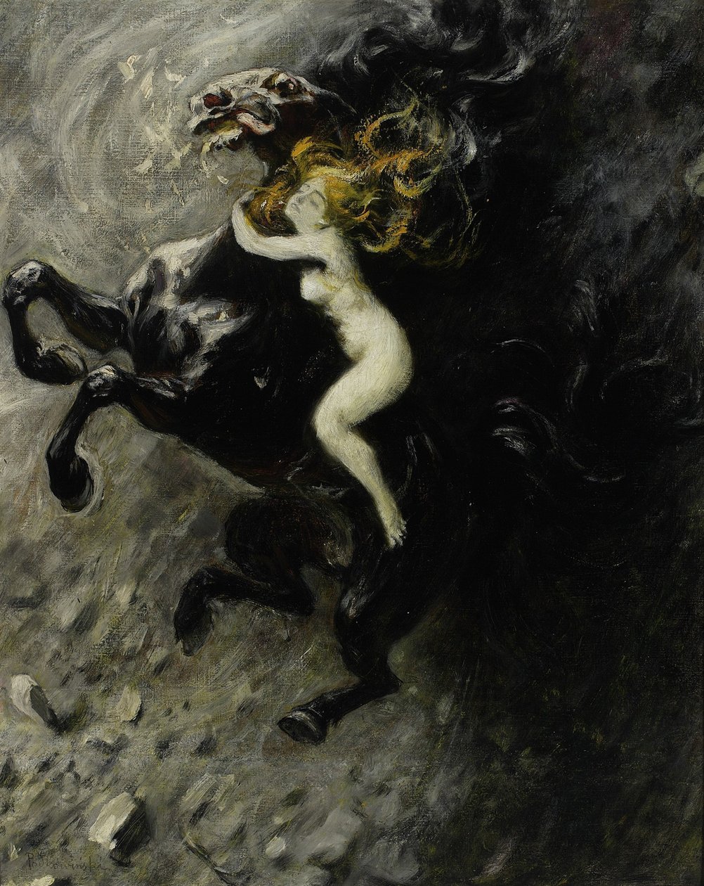 Grzech. autorstwa Wladyslaw Podkowinski