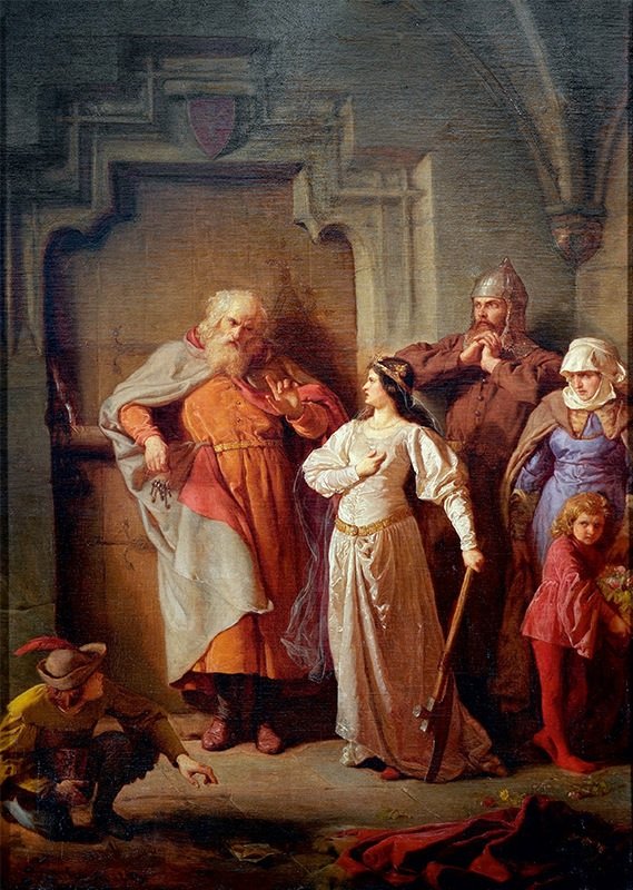 Krolowa Jadwiga i Dymitr z GorajaQueen Jadwiga and Dymitr of Goraj autorstwa Wojciech Gerson