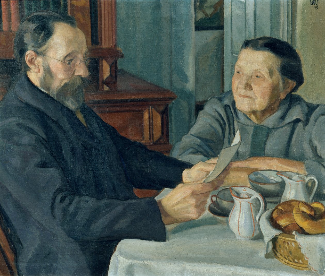 rodzice artysty autorstwa Wojciech Stanislaw Weiss