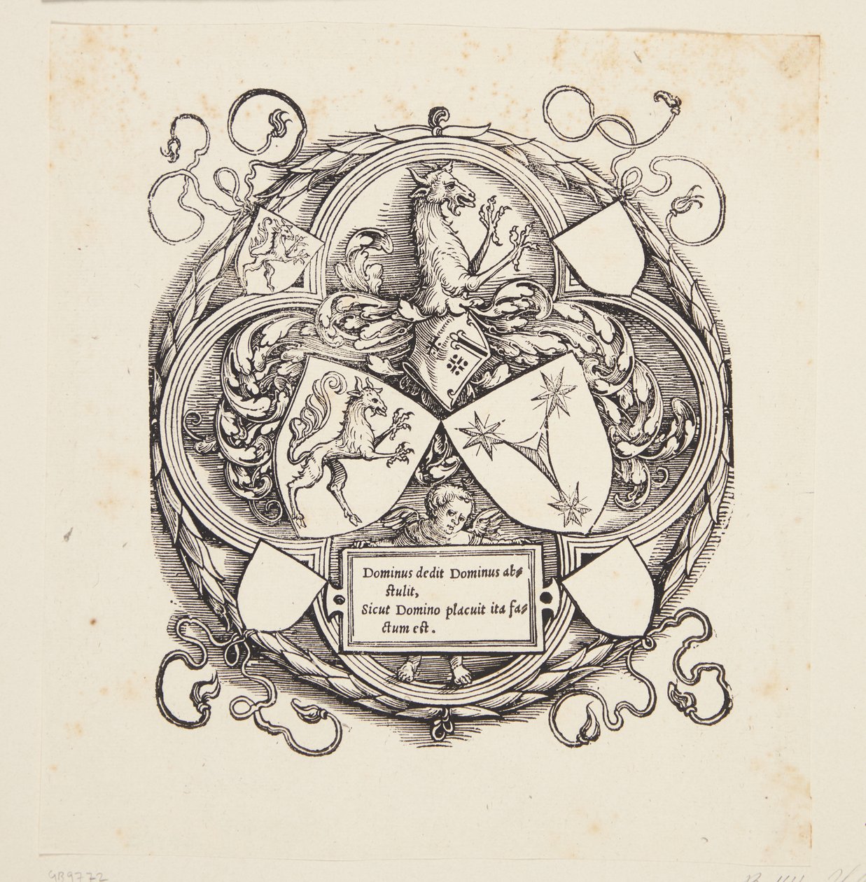 Herb Scheurl autorstwa Wolf Traut