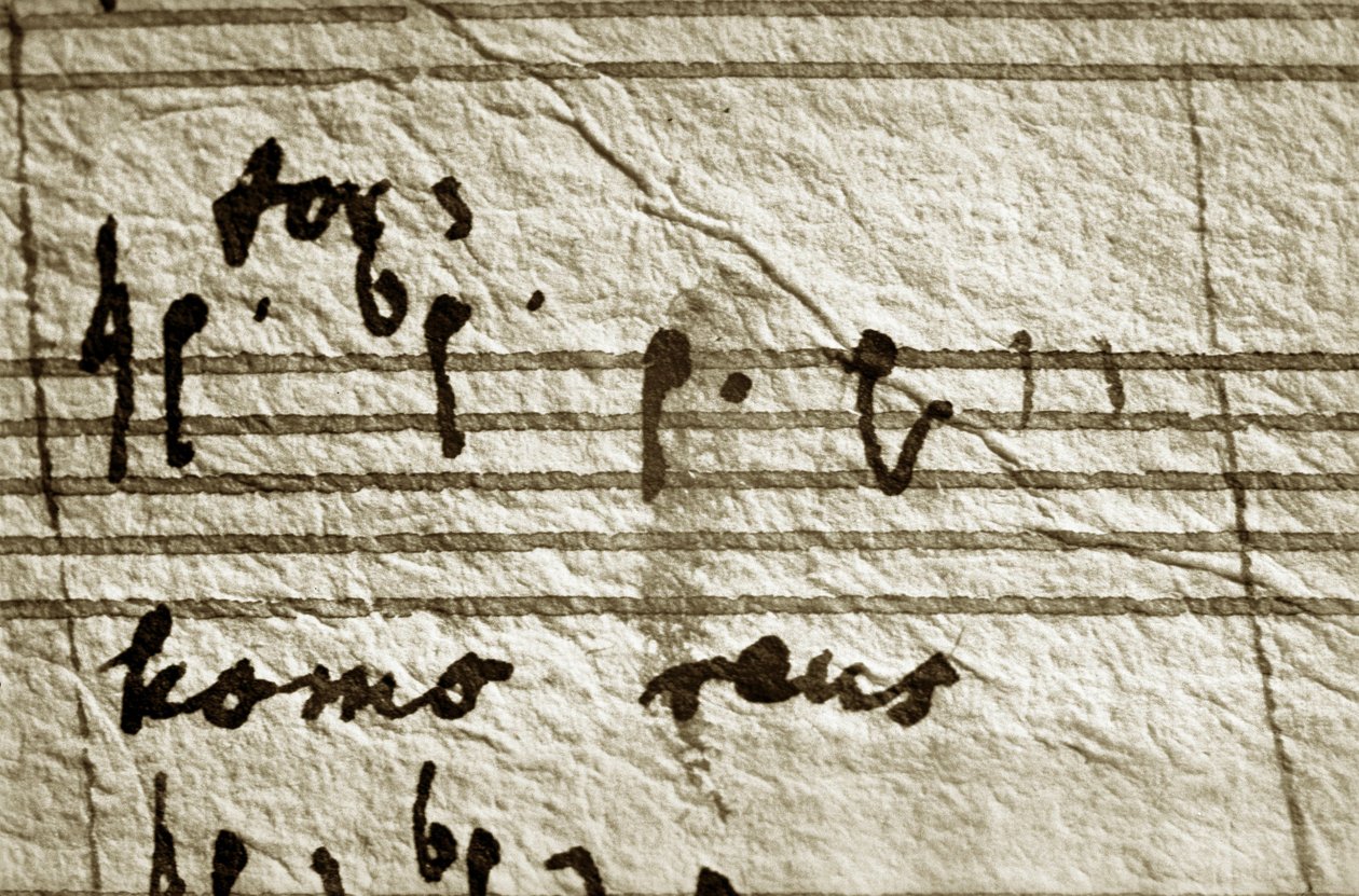 "Partytura robocza" requiem Wolfganga Amadeusza Mozarta (partytura muzyczna) autorstwa Wolfgang Amadeus Mozart