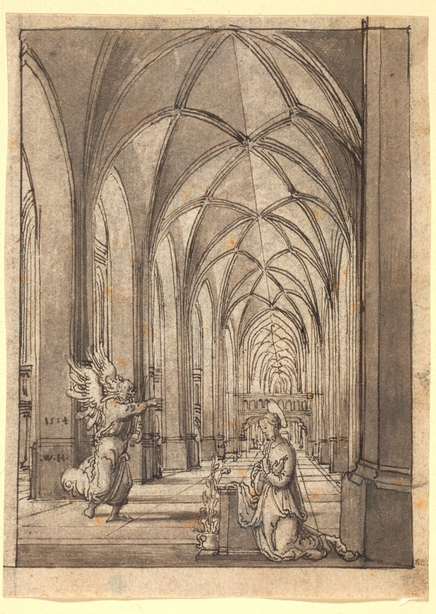 Zwiastowanie autorstwa Wolfgang Huber