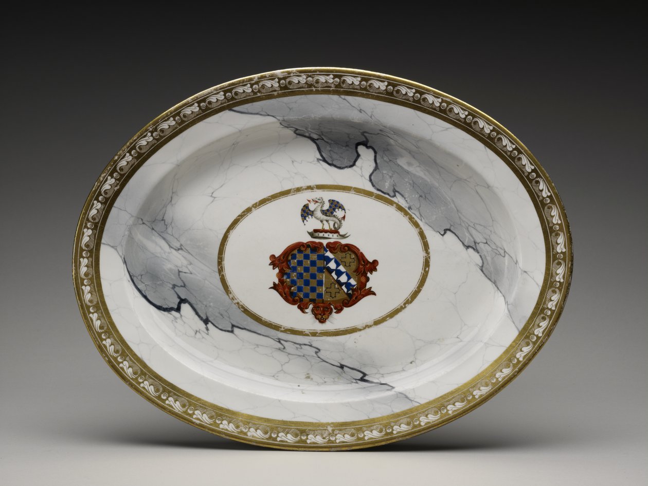 Talerz autorstwa Worcester Porcelain Manufactory