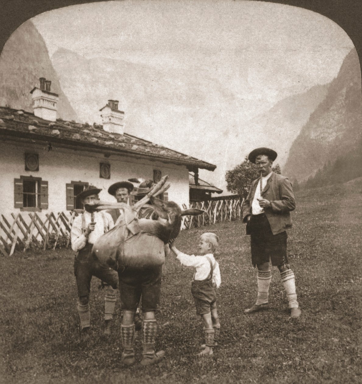 Alpiniści Bawarscy, Niemcy, 1898. autorstwa Works and Sun Sculpture Studios