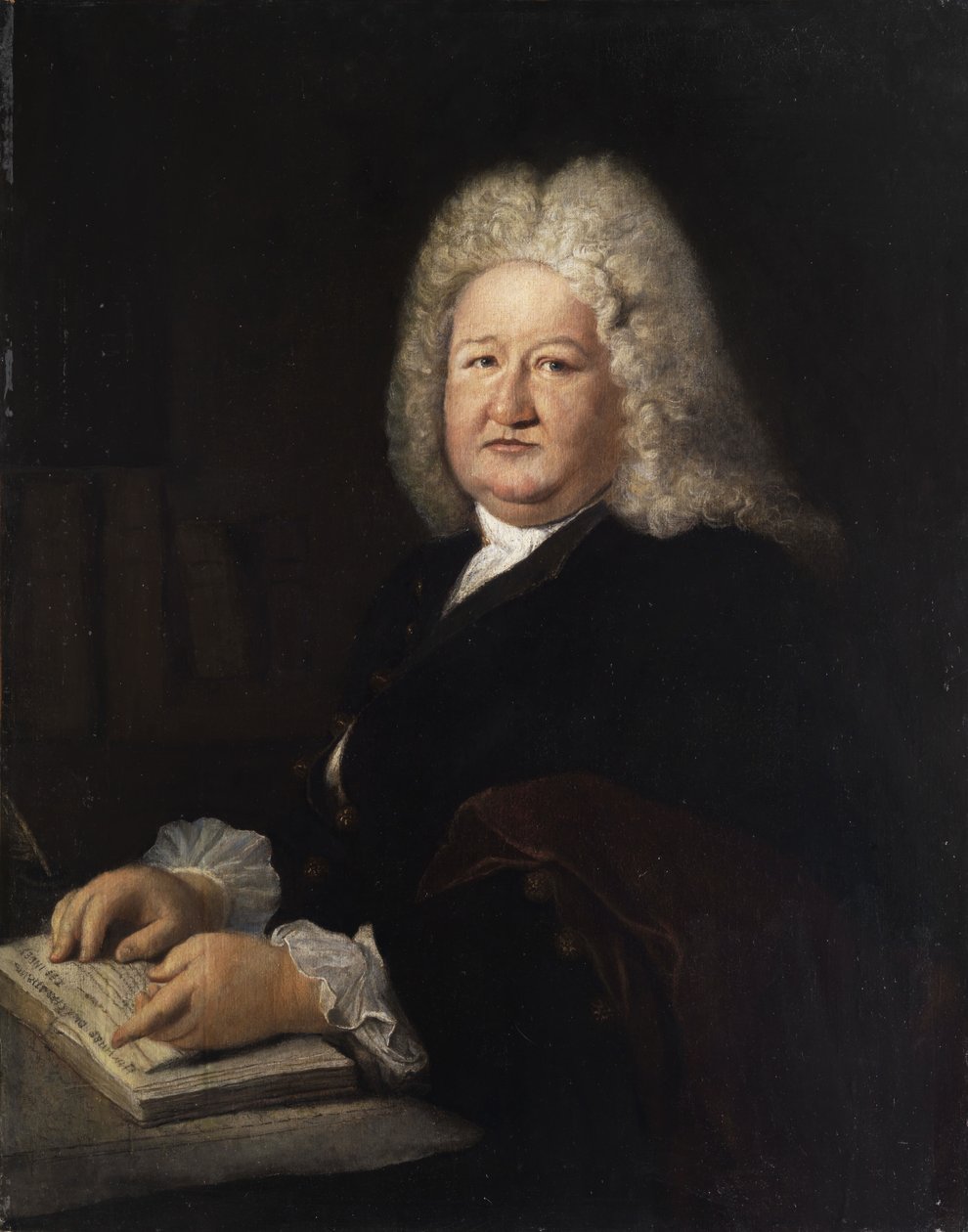 Portret Mathurina Veyssière de La Croze autorstwa Workshop of Antoine Pesne